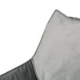 thumbnail image 3 of Noble House Velie Velveteen Bean Bag Chair, Gray, 3 of 8