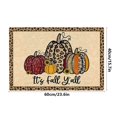 thumbnail image 2 of Entrance Mat Hallway Doormat Living Room Welcome Floor Carpet Thanksgiving Day Washable Decorative Rug Home Decoration, 2 of 7