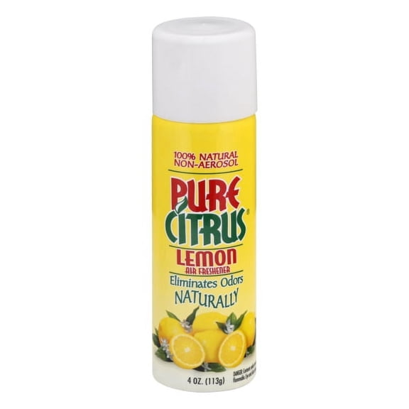 Pure Citrus NA230 Lemon All-Natural Non-Aerosol Odor Eliminator, 4 fl. oz, 1 Pack