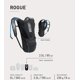 thumbnail image 4 of Mochila de hidratación CamelBak Rogue de 85 onzas, negro/grafito, 4 of 5