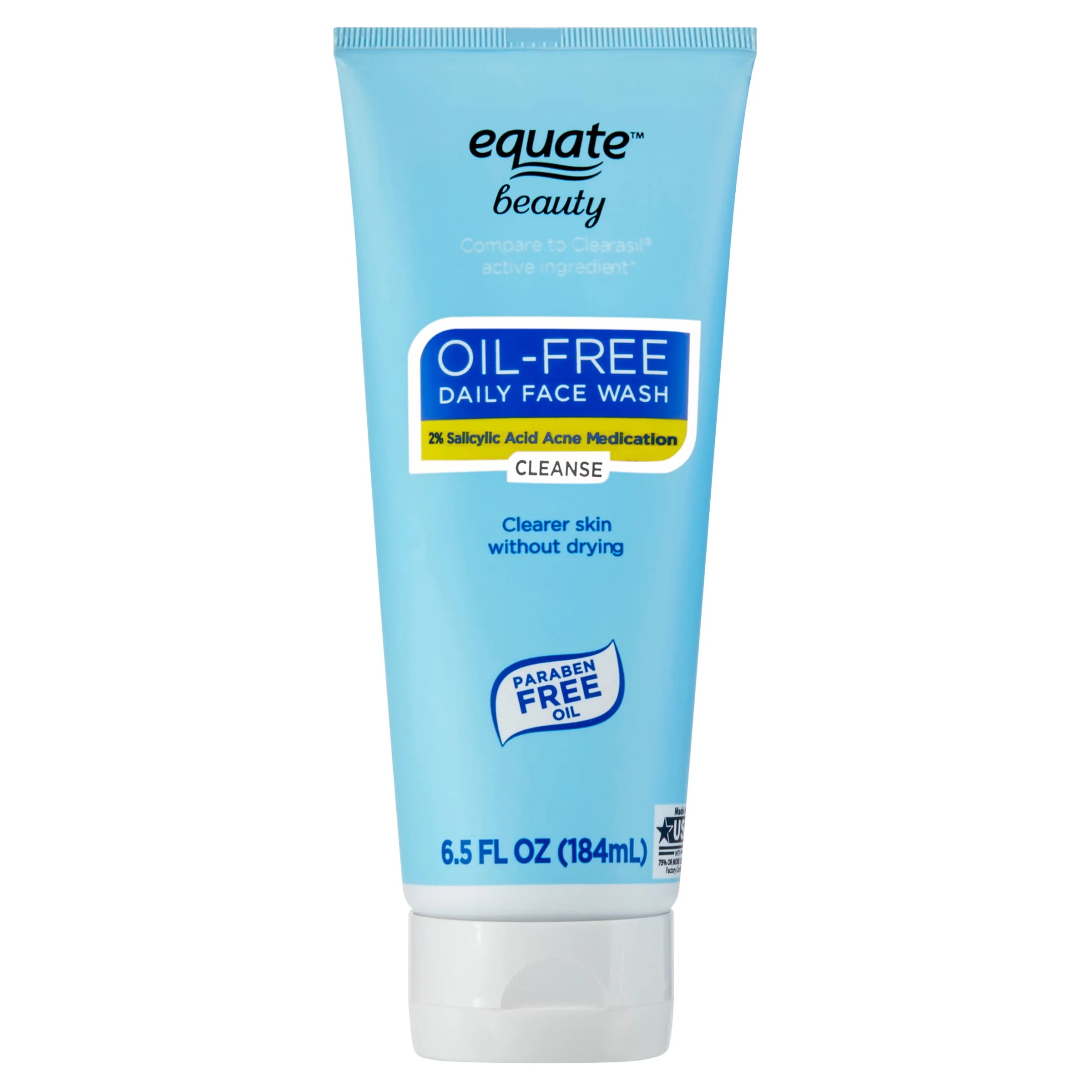 Equate Oil Free Daily Face Wash 6.5oz Walmart