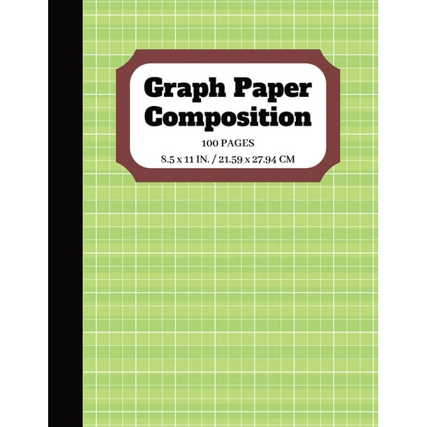 Composition Notebook Graph Paper Graph Paper Composition Notebook