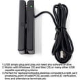 thumbnail image 4 of USB Magnetic Stripe 3-Track POS Credit Card Reader Swiper - Magstripe Swipe, 4 of 4