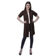 thumbnail image 2 of Moomaya Womens Half Sleeve Shrug Open Front Long Cardigan Lightweight Summer Fit, 2 of 7