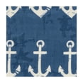 thumbnail image 4 of Acheng Anchors Towel Ocean Square Tablecloth Full Width Single-Sided Printing 100% Polyester Fiber 52*52, 4 of 8