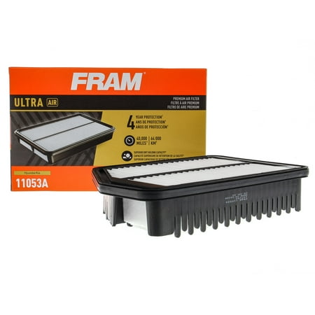 FRAM Ultra Premium 40,000 Mile Air Filter, 11053A for Select Hyundai/Kia Vehicles