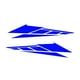 thumbnail image 1 of 1 par de pegatinas genéricas para decoración de carrocería de motocicleta, resistentes al agua, multiusos, elegantes, accesorios para coche, Azul, 1 of 8