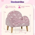 thumbnail image 3 of OLAKIDS Kids Sofa with Glow in The Dark, Toddler Armchair Couch with Solid Wooden Frame Anti-Tipping, Upholstered Comfy Foam Children Chair for Kindergarten Playroom Preschool, Gift for Boys Girls, 3 of 9