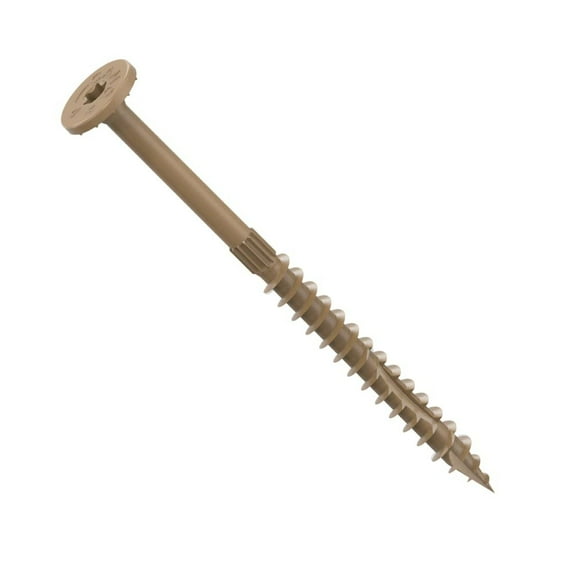1/4" Multi-Purpose Flat Head Structural Screw - 4" x 1/4" - 50 ct (Bilot 360204)