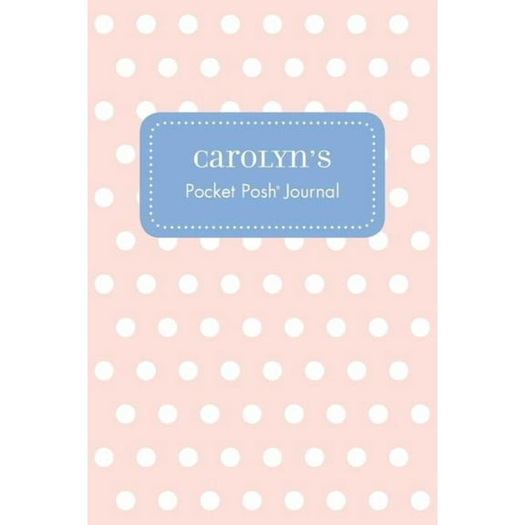 Carolyn's Pocket Posh Journal, Polka Dot (Paperback)