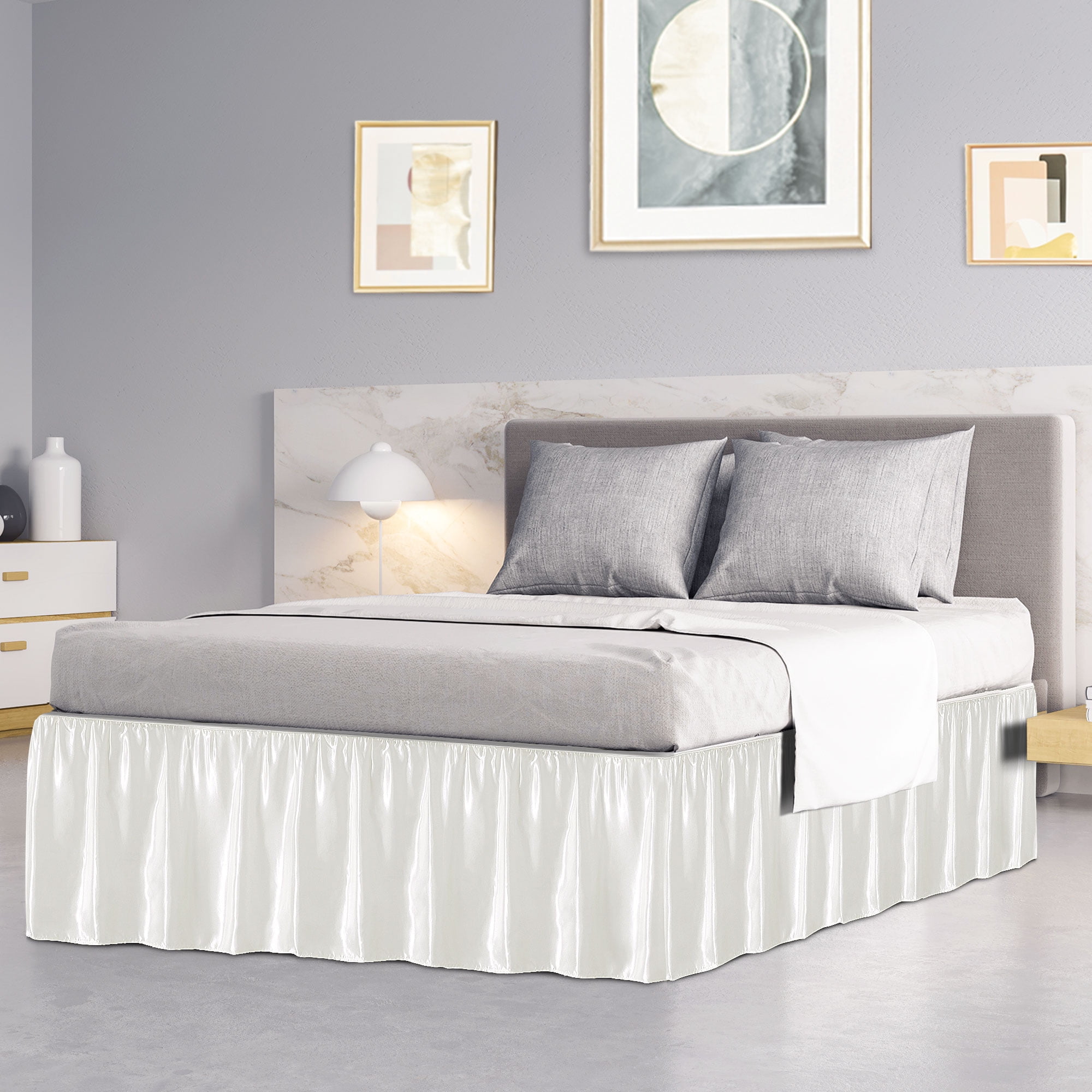 mid length satin skirts queen size