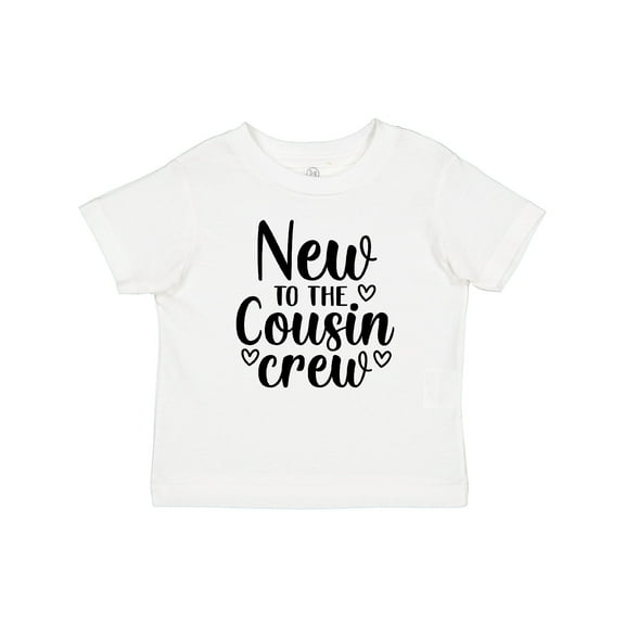 Inktastic New to the Cousin Crew Boys or Girls Baby T-Shirt