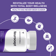 Neurocept Brain Supplement Neuro Cept Premium Memory Capsules, Neurocept Advanced Memory & Focus Support Supplement