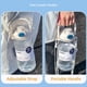 thumbnail image 5 of Botella de agua de plástico grande de verano, marcador de tiempo, libre de BPA, resistente al calor, anticaída, taza con pajita doble para beber, hervidor deportivo para fitness, 5 of 6