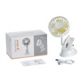 Reduced! iZZZHH Clip On Fan Usb Mini Fan Battery Operated Desk Fan Baby
