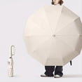 thumbnail image 3 of Paraguas Plegable Automático con de Gancho A Prueba de Lluvia, Parasol Portátil para Viajes, 3 of 5