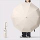thumbnail image 3 of Paraguas Plegable Automático con de Gancho A Prueba de Lluvia, Parasol Portátil para Viajes Negro, 3 of 5
