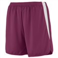 thumbnail image 1 of 345A Velocity Track Short - Maroon & White, 3X, 1 of 1