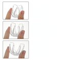 thumbnail image 2 of 3 unids/set de aparatos dentales para enderezador de dientes, aparato de ortodoncia, entrenador de aparatos ortopédicos de silicona falsos para alineación de dientes, 3 fases, aespa kaili Sencillez, 2 of 4