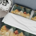 thumbnail image 4 of Designart "Forest Chevron Fantasy" Grey Chevron Bedding Covert Set - glam Bed Set With 1 Sham, 4 of 5