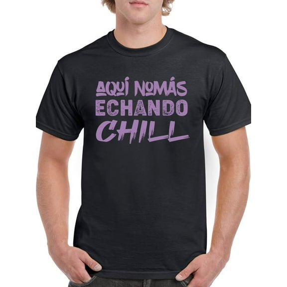 I'm Just Chillin' T-Shirt Men -Smartprints Designs, Male Medium