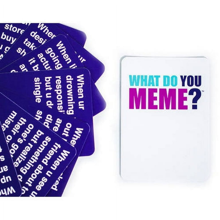 What Do You Meme? Core Game - the Hilarious Adult Party Game for Meme  Lovers - Nsfw Edition Card Game 