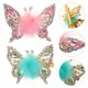 thumbnail image 5 of 2 horquillas de mariposa voladoras, pinzas metálicas decorativas para el cabello, pasadores de mariposa, 5 of 5