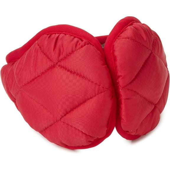 180s Women's Down Earmuffs, Poppy, One Size