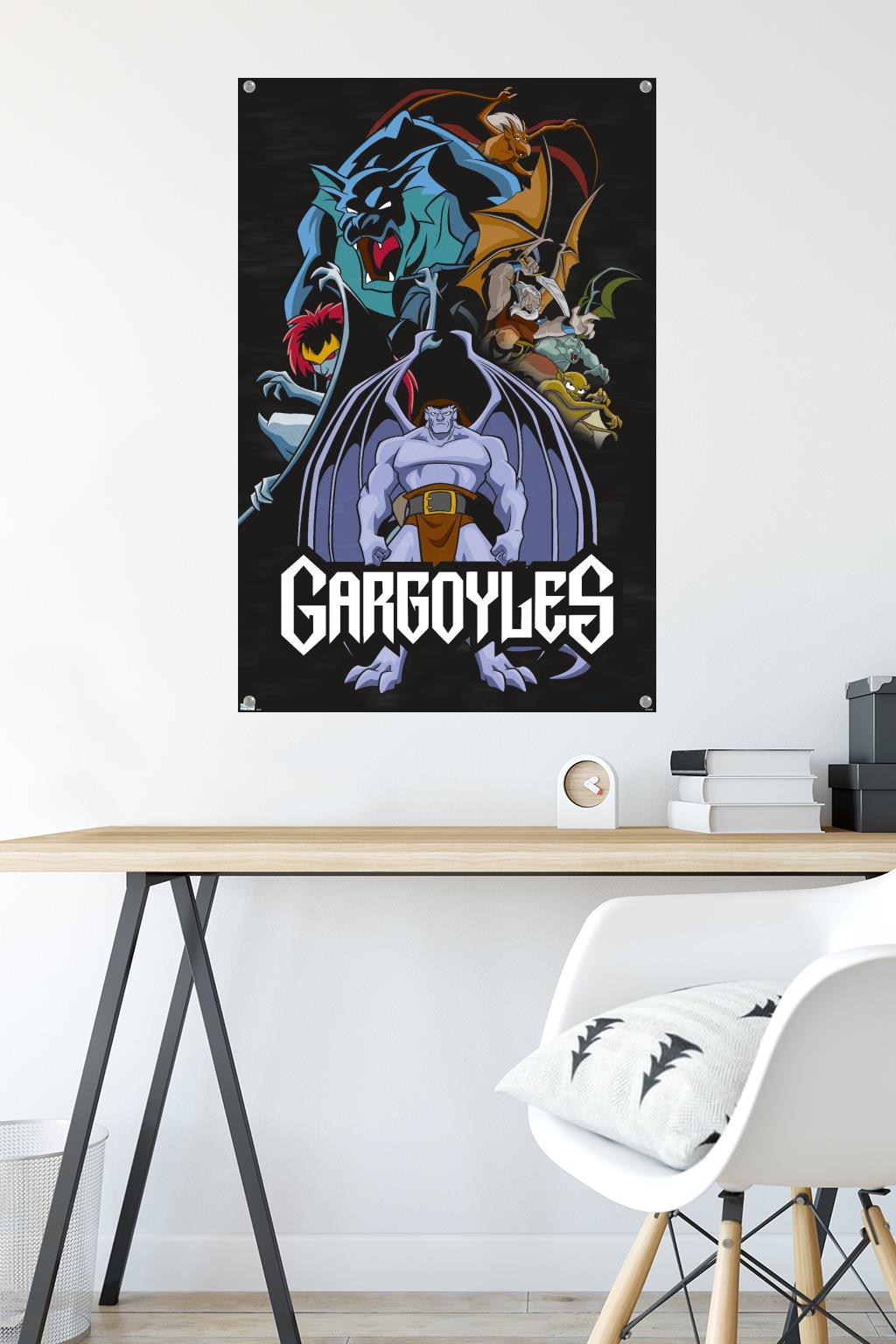 Disney Gargoyles - Group Wall Poster with Push Pins, 22.375" x 34"