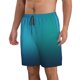 thumbnail image 2 of Balery Blue to turquoise Traje de Baño Estilo Hawaiano para Hombre, Shorts de Secado Rápido con Bolsillos-XX-Large, 2 of 6