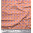 thumbnail image 1 of Soimoi Rayon Fabric Flower Artistic Decor Fabric Printed Yard 56 Inch Wide, 1 of 3