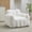 White + faux fur, variant on Cat-shaped sofa with long tai Adult bean bag sofa with without installation Suitable for various environments such as living room, bedroom, etc. Relax and enjoy life,white