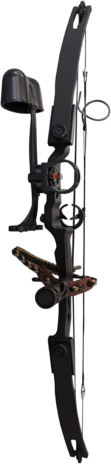 SAS Siege 55 lb 29 Compound Bowfishing Bow Package with Roller Arrow Rest,  Reel