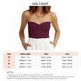 thumbnail image 1 of Camiseta sin tirantes con nudo torcido para mujer,Camiseta sin tirantes sin tirantes con nudo torcido en la parte delantera Camiseta sin mangas de punto Camiseta sin tirantes para tejer hecha para profesionales, 1 of 2