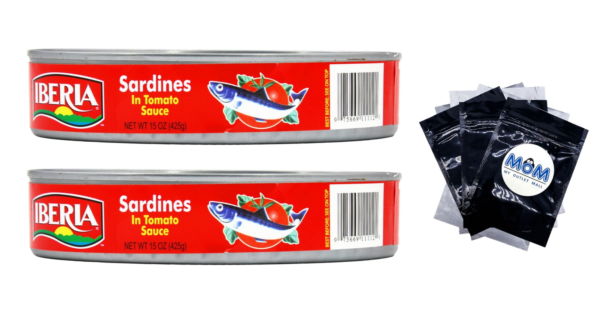 Sardines in Tomato Sauce 2 pack 4.3oz per pack Iberia plus 3 My