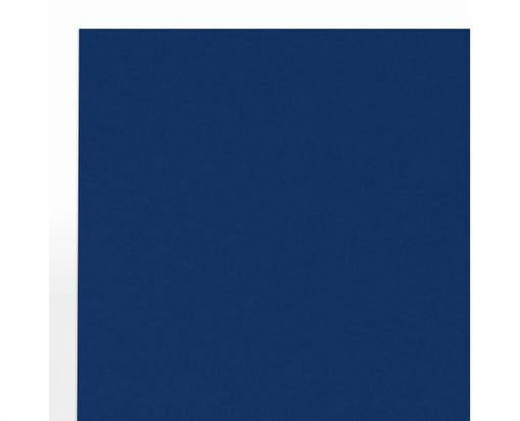LUX 100 lb. Cardstock Paper, 12 x 18, Navy Blue, 500 Sheets/Pack  (1218-C-103-500)