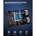 thumbnail image 3 of Adaptador Bluetooth 5.3 para coche Nulaxy KM36 con instalación de ventilación, 3 of 8