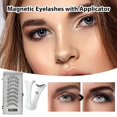thumbnail image 4 of SLGHLSAHG Magnetic Eyelashes | Glue-Free Magnetic Lashes | Waterproof 3D False Lashes | 2 Pair Reusable Magnetic Eyelashes | Easy Wear & Removal Natural Lashes | Eye Lashes, 4 of 7