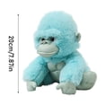 thumbnail image 2 of **Pink Gorilla Stuffed Animal 8 Inch Cuddly Plush Gorilla Soft Huggable Plush Toy for Kids Snuggling Playroom Decor Birthday Gift Pink Single Pack**, 2 of 5
