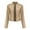 Beige, variant on Scyoekwg Fall Jackets for Women 2025 Trendy Leather Jacket Solid Color Casual Moto Biker Coat Zipper Stand Collar Short Leather Coats Vintage Long Sleeve Fall Coats Coats(Beige,S)