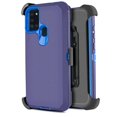 thumbnail image 1 of for Samsung Galaxy A21S a21s A21 s Phone Case Dual Layer Full-Body Rugged Clear Back Case Drop Resistant Shockproof Case with Built In Screen Protector, 1 of 4