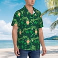 thumbnail image 5 of Haiem St Patrick's Day9 Printed Hawaiian Shirt for Men - Men’s Casual Beach Summer Shirts - Stretch Fabric with Modern Fit-Small, 5 of 9