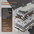 thumbnail image 4 of Teclado Mecánico Inalámbrico YUNZII B75 PRO con Diseño 75% y RGB, 4 of 9