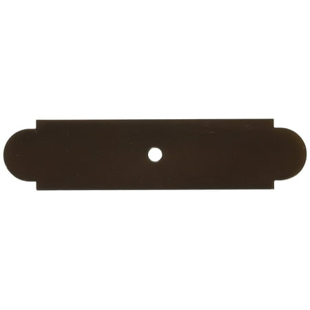 BP19207CBZ Backplates 4in(102mm) LGTH Backplate - Caramel Bronze, 4 in (102 mm) Length Backplate By Amerock Ship from