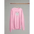 thumbnail image 3 of Lotus Flower  Mandala Sweatshirt Women -Image by Shutterstock, Female Small, 3 of 4