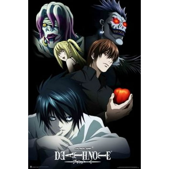 Deathnote Characters - Anime Poster (24 x 36)