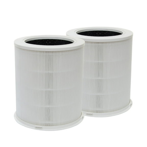 PUREBURG Replacement True HEPA Filters Compatible with GCZ AP402 Air Purifiers,2-Pack H13 4-Stage Filtration Activated Carbon 2-in-1
