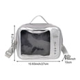 thumbnail image 7 of Hzzsbu TV Design Ita Bag Badge Pin Display Backpack Pu Leather Shoulder Bag for Music Festival Anime Activities, 7 of 7