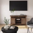 thumbnail image 2 of Amherst 54" Wide Solid Wood Transitional TV Stand in Rustic Natural Aged Brown, 2 of 7