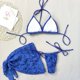 thumbnail image 5 of Tankini de moda para mujer, traje de baño floral de tres piezas, bikini de color liso, trajes de baño de 3 piezas para mujer, trajes de baño tankini para mujer, trajes de baño para mujer, ropa de play, 5 of 8
